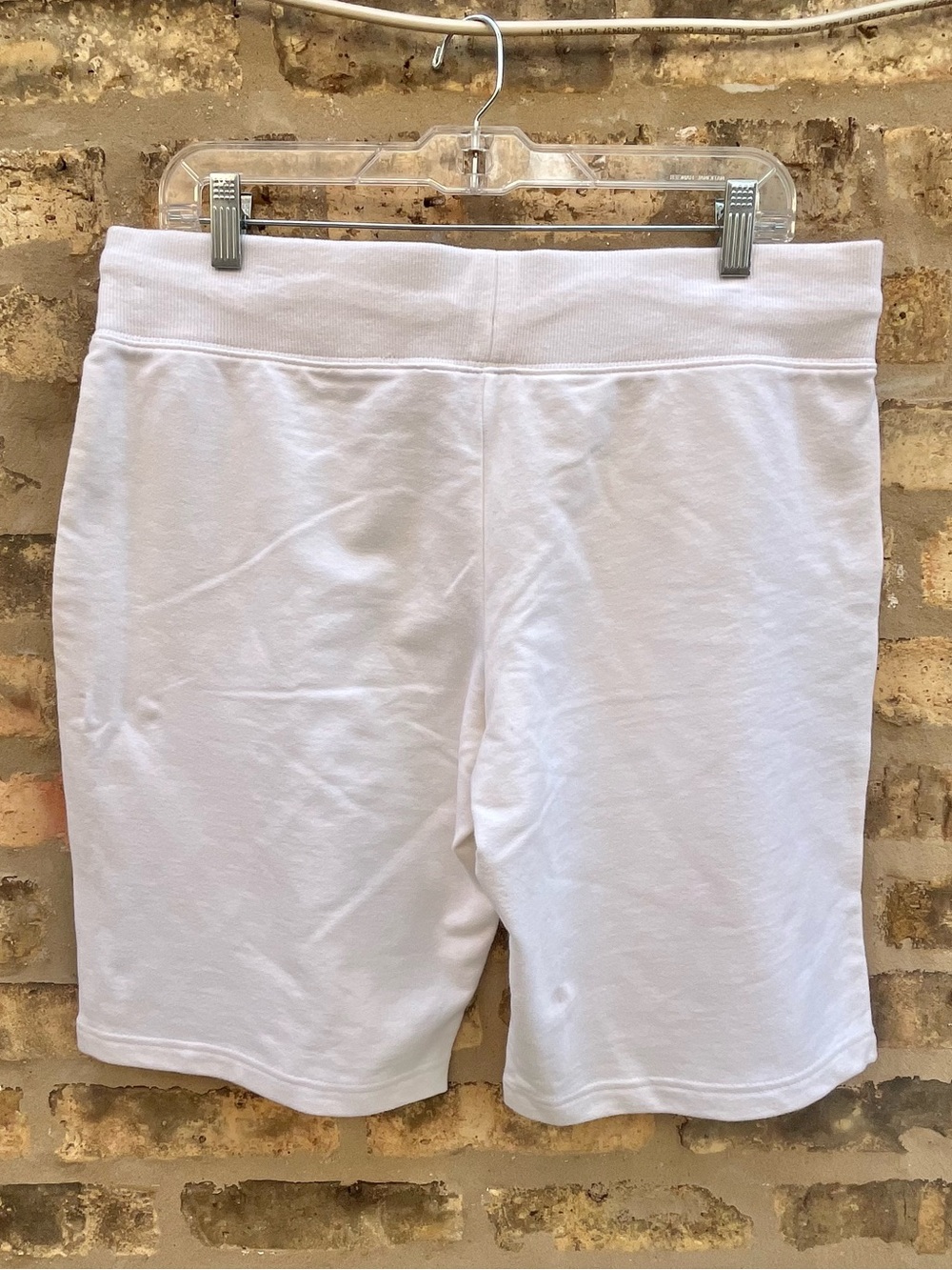 Danskin Now Cotton Shorts Athleisure Lounge Arctic Cream Size Large